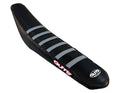 GUTS Racing Sitzbankbezug Ribbed | TRIUMPH TF-250X - 2024-2025 | Schwarz/Grau