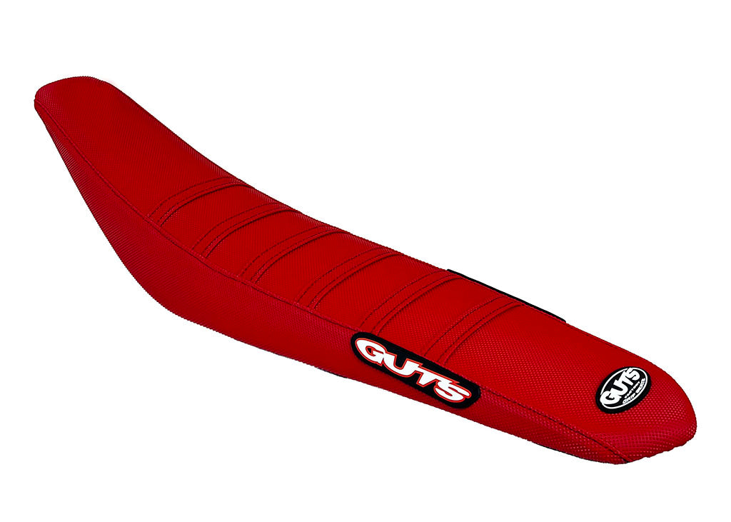 GUTS Racing Sitzbankbezug Ribbed | HONDA CRF250R/RWE/RX/450R/RWE/RX/S - 2021-2025 | Red