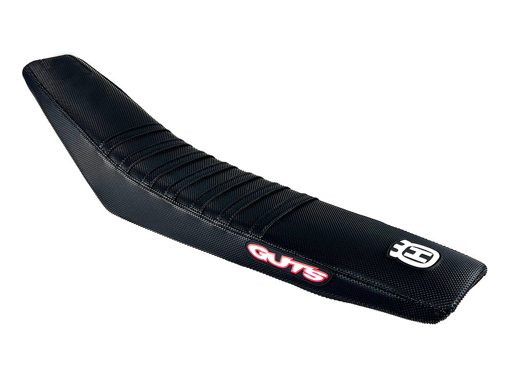 GUTS Racing Sitzbankbezug Ribbed | HUSQVARNA FC/FE/FS/FX/TC/TE/TX - 2018-2023 | Schwarz