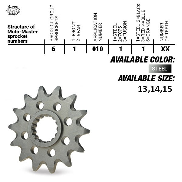 Moto-Master Front Sprocket Yamaha / Kawasaki