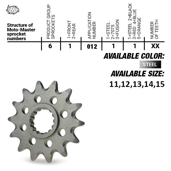 Moto-Master Front Sprocket Beta / KTM / Husqvarna