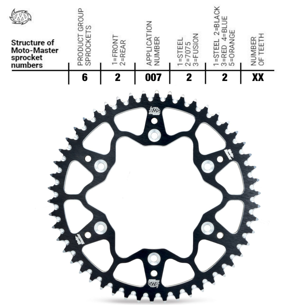 MMT Offroad Alu Kettenrad 520 Passend für KTM/GASGAS Uvm.