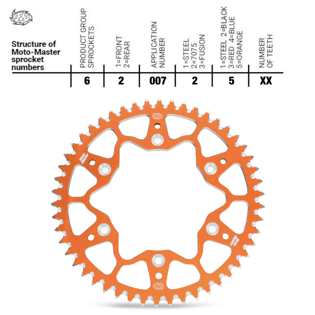 MMT Offroad Alu Kettenrad 520 Passend für KTM/GASGAS Uvm.