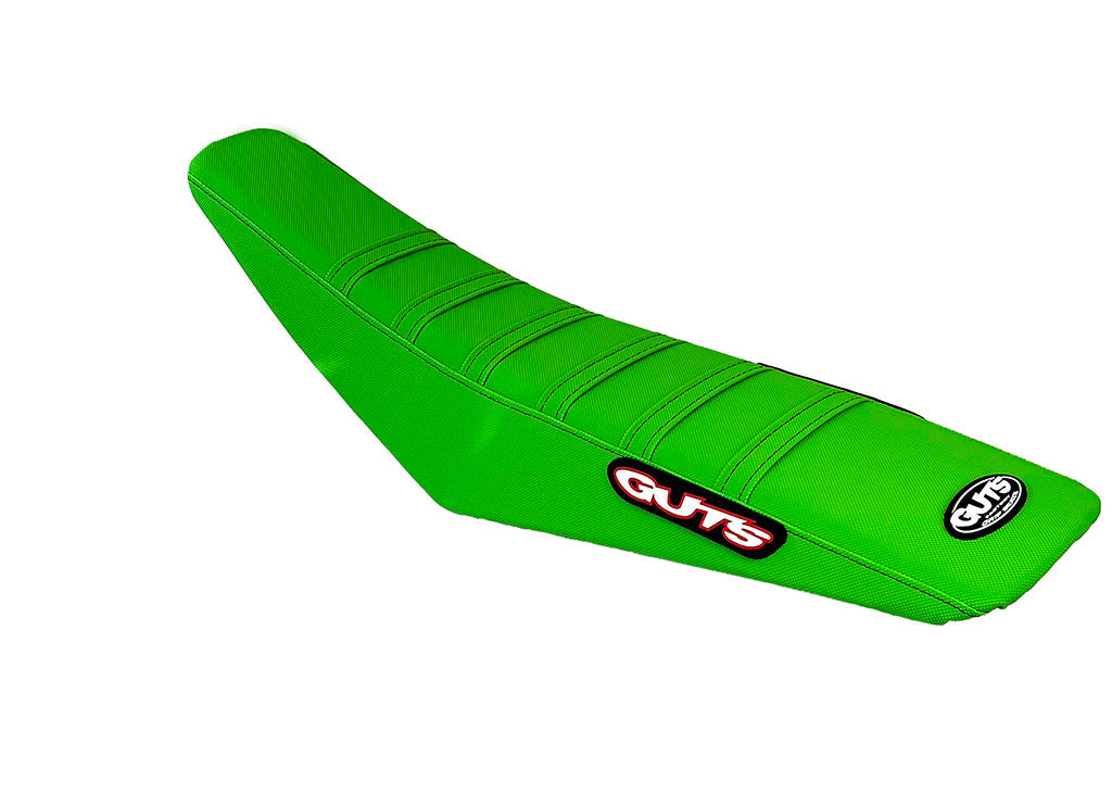 GUTS Racing Sitzbankbezug Ribbed | KAWASAKI KX/KX-F/KX-X/KX-XC/KX-SR 250/450 - 2019-2025 | Green