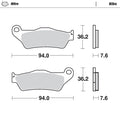 Moto-Master Nitro Bremsbeläge 93021