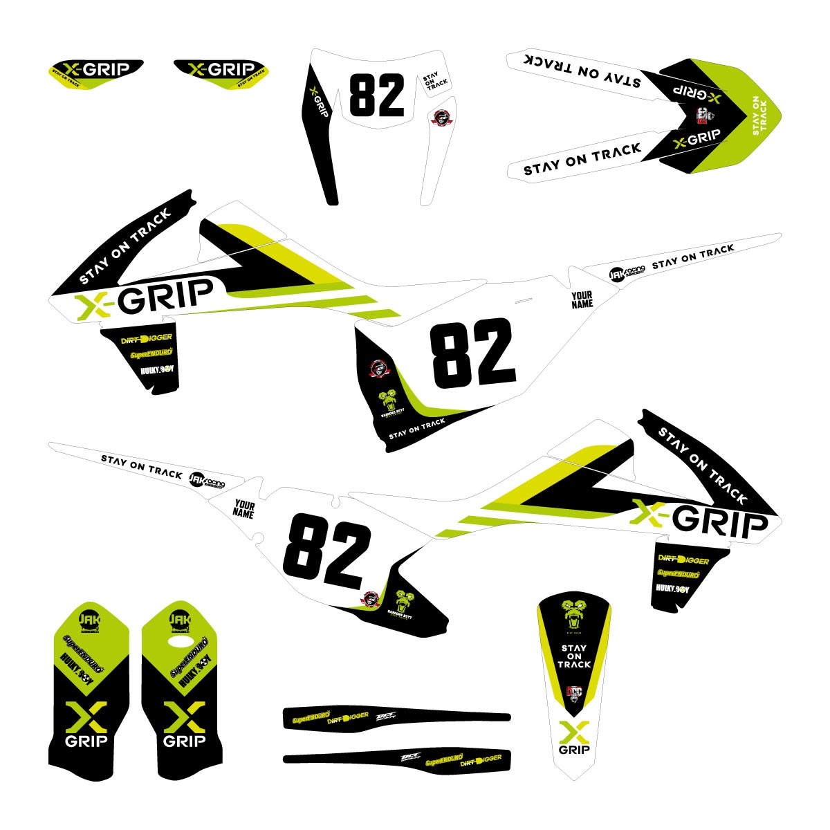 X-GRIP Graphic Kit