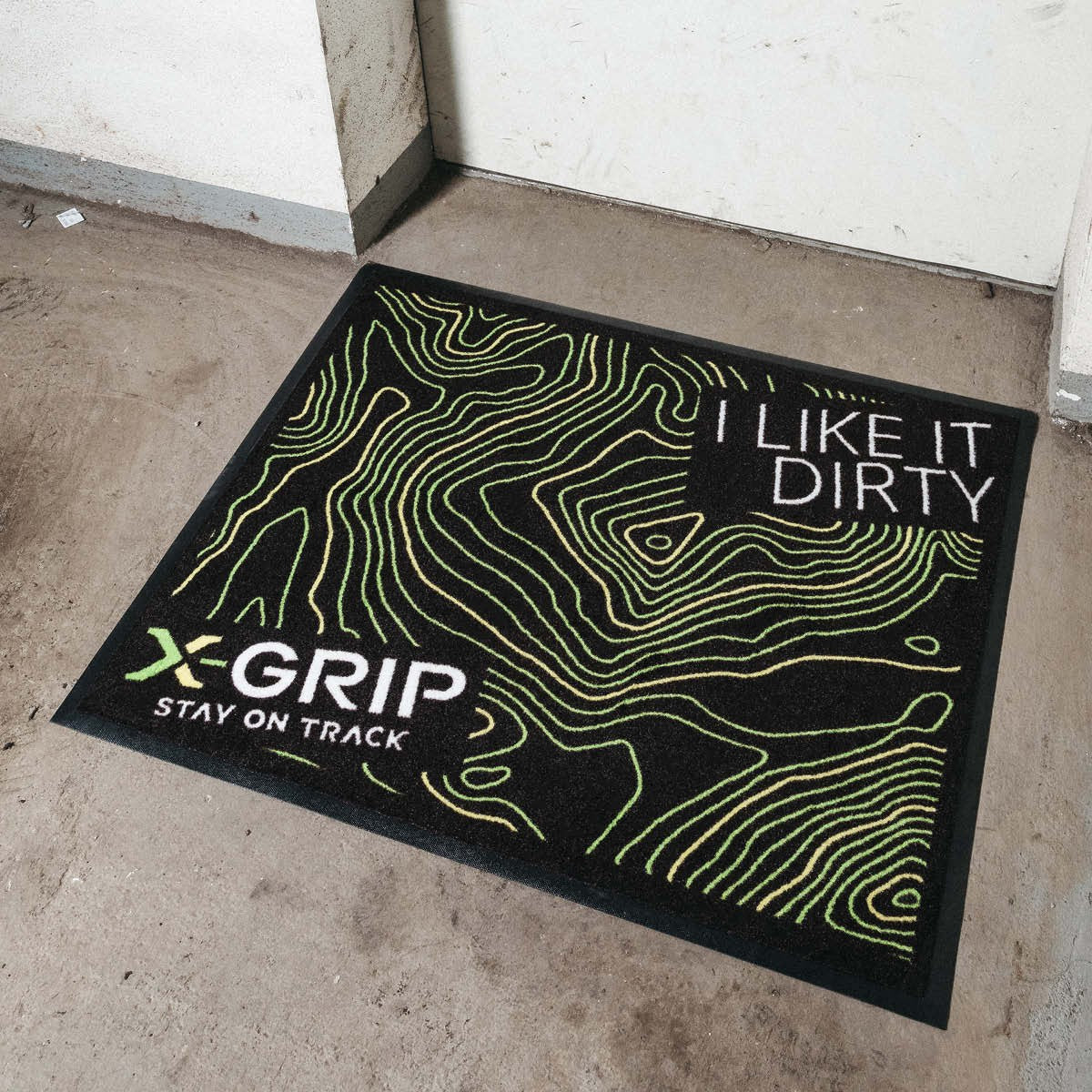 X-GRIP Doormat ''I Like It Dirty''