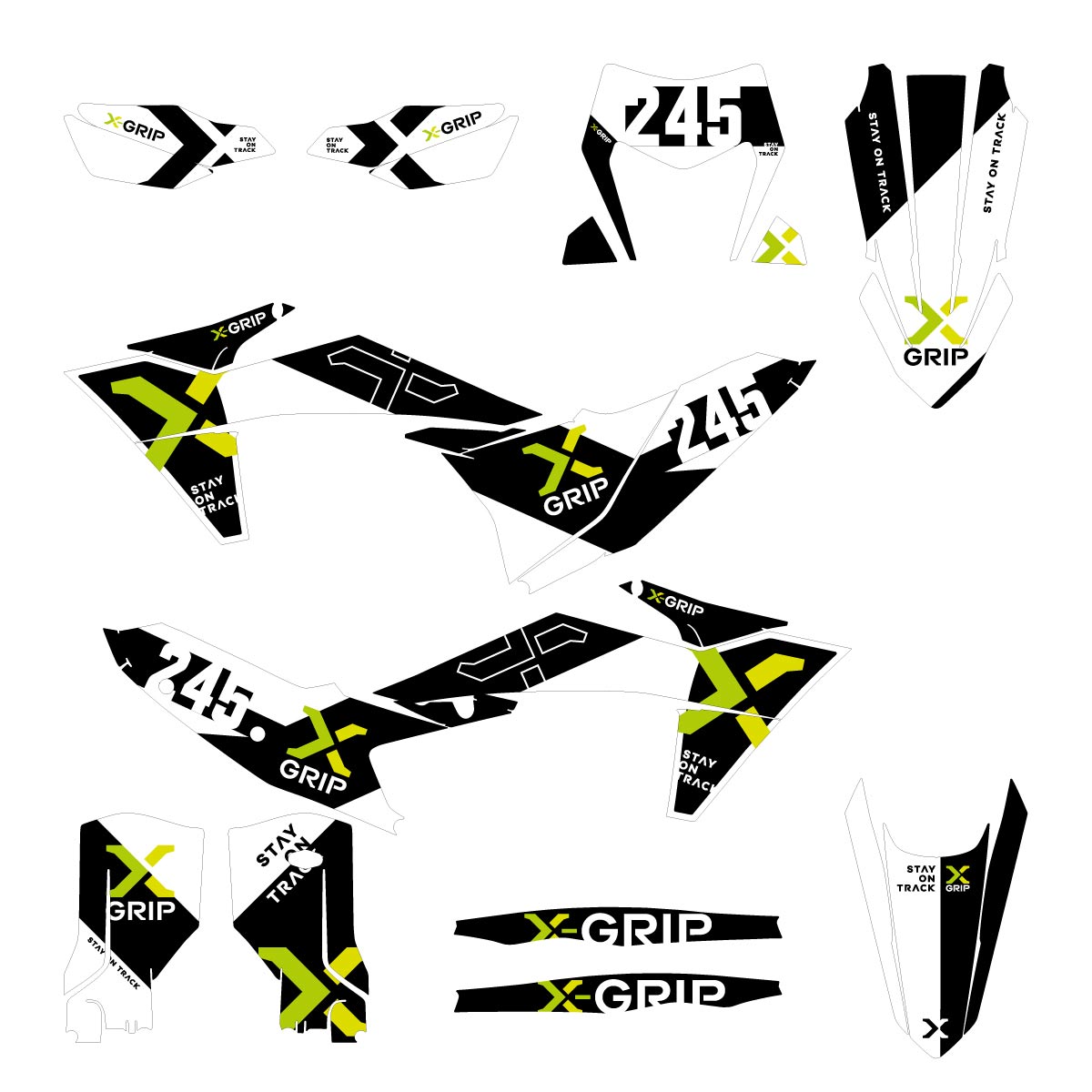 X-GRIP Graphic Kit