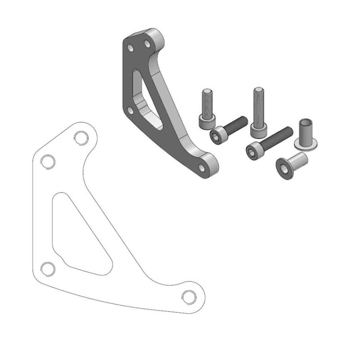 MOTO-MASTER Adapter SMR für HUSQVARNA